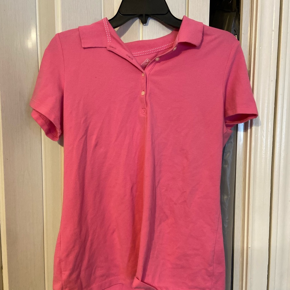 St. John's Bay Pink Button Down Shirt